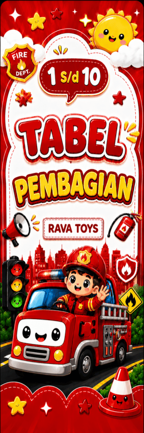 Flashcard Tabel Pembagian Pemadam Kebakaran Male thumbnail 2