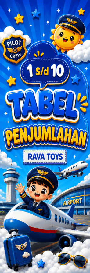 Flashcard Tabel Penjumlahan Pilot Male thumbnail 2
